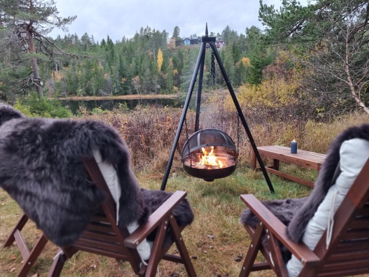 Ro I Sjelen. Hytte Til Leie Pa Skrim. Kongsberg المظهر الخارجي الصورة