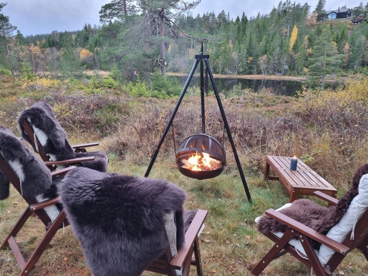 Ro I Sjelen. Hytte Til Leie Pa Skrim. Kongsberg المظهر الخارجي الصورة