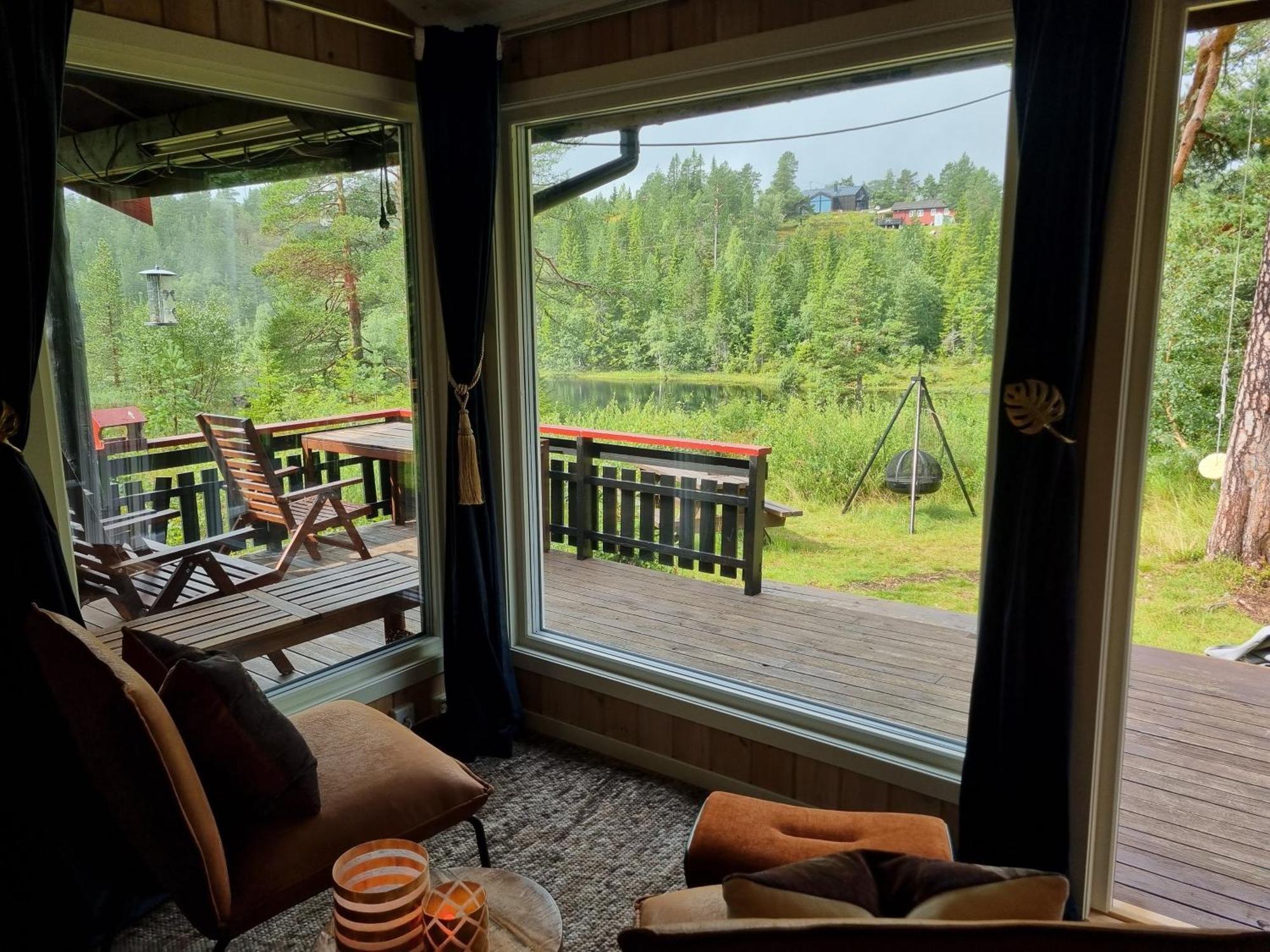 Ro I Sjelen. Hytte Til Leie Pa Skrim. Kongsberg المظهر الخارجي الصورة